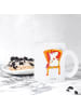 Mr. & Mrs. Panda Bedruckte Tasse Einhorn Prinzessin ohne Spruch in Transparent