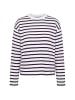 Studio Untold Sweatshirt in brombeere