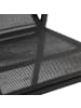 relaxdays 4 x Gartenstühle in Anthrazit - (B)56 x (H)90 x (T)65 cm