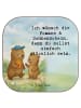 Mr. & Mrs. Panda Bierdeckel Bär Kind Pommes Design mit Spruch in Weiß
