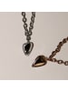 LIEBESKIND BERLIN Kette Metal Heart in silber