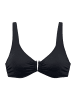 LASCANA Bügel-Bikini-Top in schwarz