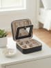 SONGMICS Schmuckkasten Gisella in Schwarz - (B)11.4 x (H)5.5 x (T)11.4 cm