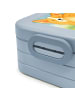 Mr. & Mrs. Panda MEPAL Bentobox Corgi Po Design mit Spruch in Blau Pastell