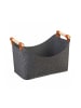 relaxdays 2 x Filztasche in Anthrazit