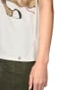 MARC CAIN COLLECTIONS Shirt aus Biobaumwolle mit Pferdemotiv in Off White
