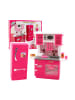 Wisam® Puppenküchenset Kühlschrank Backofen Zubehör Rosa