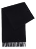 Marie Lund Pure Cashmere Schal in schwarz - 0004