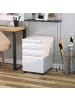 Vinsetto Aktenschrank-39B x 48T x 60H cm-Weiß