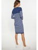 usha BLUE LABEL Damen Kleid in MARINE WEISS