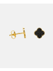 Vanlere Ohrstecker aus 375 Gelbgold