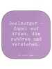 Mr. & Mrs. Panda Untersetzer für Gläser Spruch Seelsorger Engel ... in Lavendeltraum