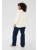 KAFFE curve Strickpullover KCanita in Chalk