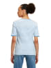 Betty Barclay Ringelshirt mit Rippenstruktur in Weiß/Blau