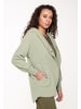 Linga Dore - Fluffy Weste in Sage green