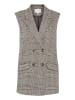 b. young BYROWAN VEST - JERSEY Loose fit in Black Mix