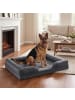 Feandrea Hundebett Blomfy in Dunkelgrau - (B)122 x (H)17 x (T)85 cm