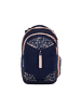 Satch Schulrucksack-Set MATCH Bloomy Breeze 2-teilig in Blau/Rosa