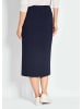 GOLDNER Midirock mit Schlupfbund in marine
