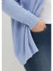 sheego Strickjacke in mittelblau