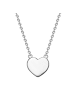 Glanzstücke München Halskette Herz Sterling Silber in silber