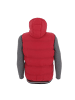 Ital-Design Jacke in Rot und Grau