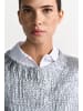 Rich & Royal Strickpullover in silber - 0001