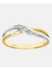 Diamant L'éternel Ring aus 375 Gelbgold mit Diamant