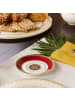 Villeroy & Boch 2er Set Espressotasse mit Untertasse Samarkand Rubin 50 ml in bunt