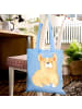 Mr. & Mrs. Panda Tote Bag Corgie ohne Spruch in Sky Blue