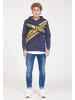 PLUS EIGHTEEN Herren Kapuzenpullover in Petrol