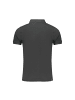 ACCADEMIA MILITARE Schwarz Baumwolle Herren Polo Hemd