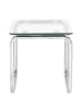 home24 Beistelltisch Vanston in Gestell: Chrom