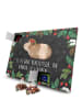 Mr. & Mrs. Panda Tee Adventskalender Meerschweinchen Weisheit mi... in Kreidetafel