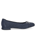 Caprice Ballerinas in ocean comb