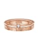 Elli Ring 925 Sterling Silber Ring Set in Rosegold