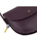 DuDu Skye Umhängetasche Leder 21 cm deep purple