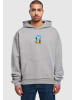 Just Rhyse Just Rhyse Zip-Kapuzenpullover in grey