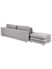Beliani 2-tlg 2-Sitzer Sofa HEDEN in Grau/Braun