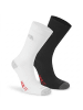 Craghoppers Trekkingsocken / Wandersocken NosiLife TwinPck in Schwarz-Weiss