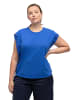 Ulla Popken Strick-Top in royalblau