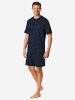 Schiesser Pyjama Comfort Essentials in Dunkelblau