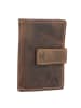 Greenburry Vintage Visitenkartenetui RFID Leder 7 cm brown