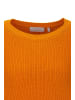 Rich & Royal Pullunder Crew Neck Sleeveless Organic in Orange