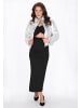 faina Women Jacket in silver