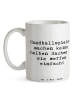 Mr. & Mrs. Panda Keramtiktasse Spruch Handball Wurf mit Spruch in Weiß