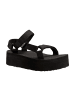 Teva Sandale mit Klettverschluss W Platform Universal Schwarz