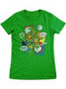 Teenage Mutant Ninja Turtles Shirt "TMNT Comics Girly Tee" in Grün