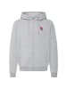 BLEND Kapuzensweatjacke BHJapa in Grau