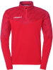 uhlsport  Trainingsjacke "Progressive 28 1/4 Zip Top" in Rot